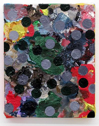 Palette (traces of coins in grey)